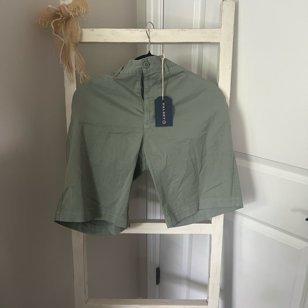Nautica Olive Green Casual Shorts